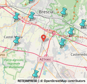 Mappa Via A.Moro, 25010 San Zeno Naviglio BS, Italia (6.47462)