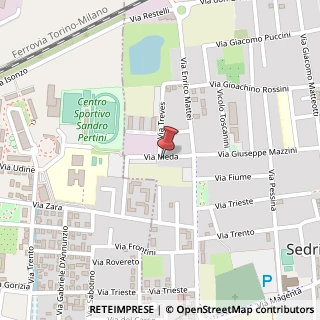 Mappa Via Meda, 7, 20018 Sedriano, Milano (Lombardia)