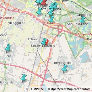 Mappa Piazzale Ottorino Marcolini, 25010 San Zeno Naviglio BS, Italia (3.4105)