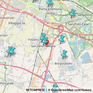 Mappa Piazzale Ottorino Marcolini, 25010 San Zeno Naviglio BS, Italia (2.83727)