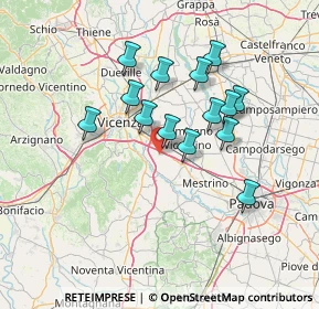 Mappa Via Settimo, 36040 Grumolo delle Abbadesse VI, Italia (11.98643)