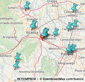 Mappa Via Settimo, 36040 Grumolo delle Abbadesse VI, Italia (16.18625)