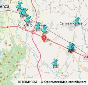 Mappa Via Settimo, 36040 Grumolo delle Abbadesse VI, Italia (4.76364)