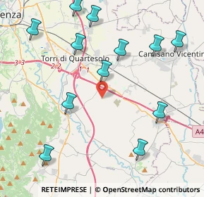 Mappa Via Settimo, 36040 Grumolo delle Abbadesse VI, Italia (4.88083)