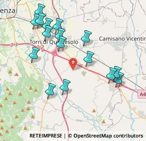 Mappa Via Settimo, 36040 Grumolo delle Abbadesse VI, Italia (4.16938)