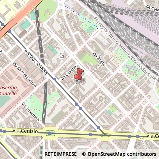 Mappa Via Enrico Tellini, 8, 20155 Milano, Milano (Lombardia)