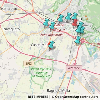 Mappa Via XX Settembre, 25020 Flero BS, Italia (4.53182)