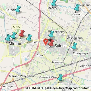 Mappa Via Edoardo de Filippo, 30038 Spinea VE, Italia (2.74909)