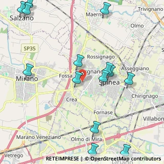 Mappa Via Edoardo de Filippo, 30038 Spinea VE, Italia (2.78643)