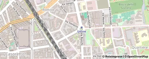 Mappa Milano