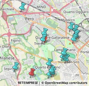 Mappa Via Matilde Viscontini, 20151 Milano MI, Italia (2.45765)