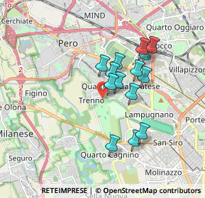 Mappa Via Matilde Viscontini, 20151 Milano MI, Italia (1.42929)