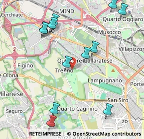 Mappa Via Matilde Viscontini, 20151 Milano MI, Italia (2.40583)