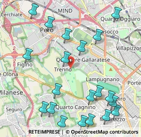 Mappa Via Matilde Viscontini, 20151 Milano MI, Italia (2.627)