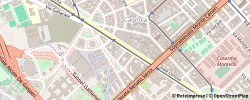 Mappa Milan