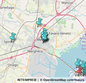 Mappa Via Cà Venier, 30172 Mestre VE, Italia (4.96813)
