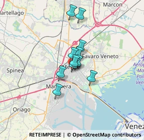 Mappa Via Cà Venier, 30172 Mestre VE, Italia (2.03545)