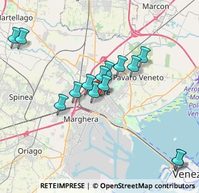 Mappa Via Cà Venier, 30172 Mestre VE, Italia (3.95067)