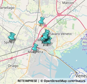 Mappa Via Cà Venier, 30172 Mestre VE, Italia (2.22692)