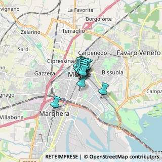 Mappa Via Cà Venier, 30172 Mestre VE, Italia (0.48056)