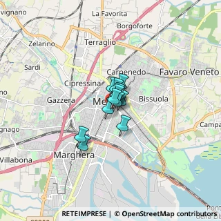 Mappa Via Cà Venier, 30172 Mestre VE, Italia (0.63846)