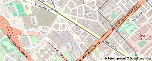 Mappa Milão