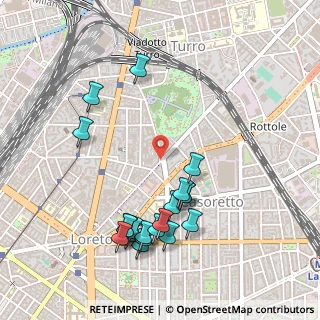 Mappa Via Francesco Predabissi, 20131 Milano MI, Italia (0.5445)