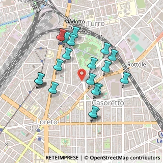Mappa Via Padova, 20131 Milano MI, Italia (0.431)