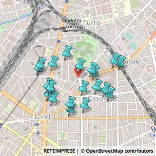 Mappa Via Padova, 20131 Milano MI, Italia (0.419)