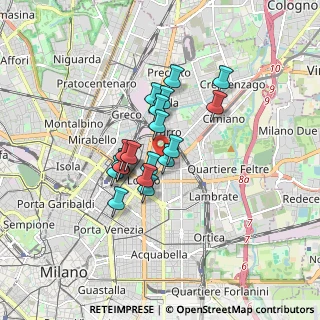 Mappa Via Padova, 20131 Milano MI, Italia (1.1875)