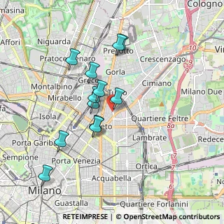 Mappa Via Francesco Predabissi, 20131 Milano MI, Italia (1.6125)