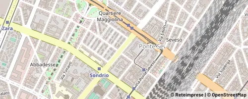 Mappa Milano