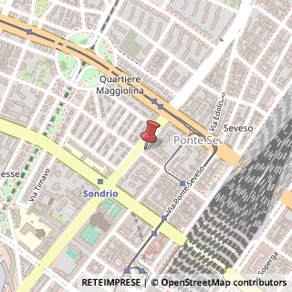 Mappa Via Melchiorre Gioia, 74, 20125 Milano, Milano (Lombardia)