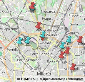 Mappa Via Vincenzo Civerchio, 20159 Milano MI, Italia (2.25833)