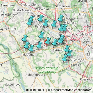 Mappa Via E. de Amicis, 20018 Sedriano MI, Italia (6.6805)