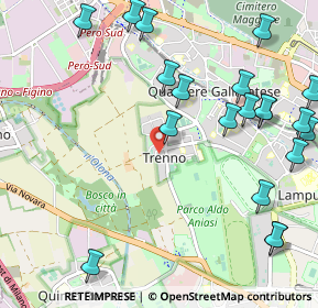 Mappa Via Luigi Ratti, 20151 Milano MI, Italia (1.3555)