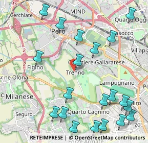 Mappa Via Luigi Ratti, 20151 Milano MI, Italia (2.6855)