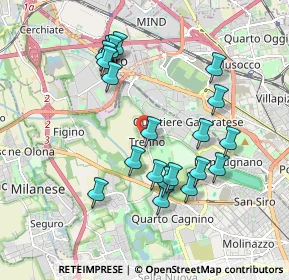 Mappa Via Luigi Ratti, 20151 Milano MI, Italia (1.8375)