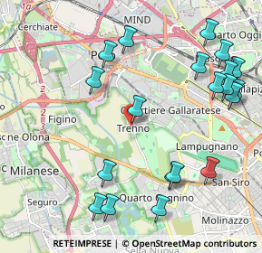 Mappa Via Luigi Ratti, 20151 Milano MI, Italia (2.494)