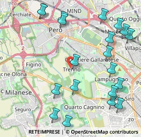 Mappa Via Luigi Ratti, 20151 Milano MI, Italia (2.6295)
