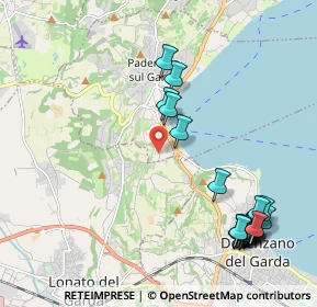 Mappa Via Gabriele D'Annunzio, 25080 Padenghe Sul Garda BS, Italia (2.5035)