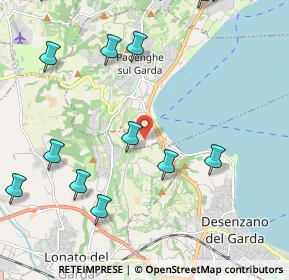 Mappa Via Gabriele D'Annunzio, 25080 Padenghe Sul Garda BS, Italia (2.944)