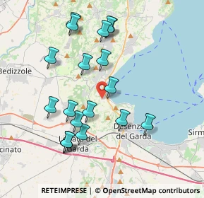 Mappa Via Gabriele D'Annunzio, 25080 Padenghe Sul Garda BS, Italia (3.84158)