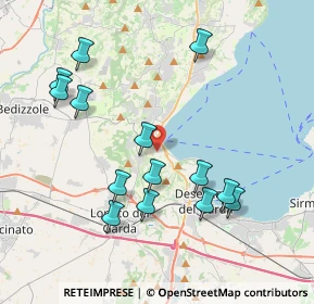 Mappa Via Gabriele D'Annunzio, 25080 Padenghe Sul Garda BS, Italia (4.04571)