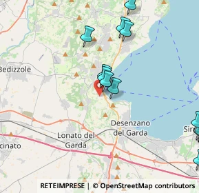 Mappa Via Gabriele D'Annunzio, 25080 Padenghe Sul Garda BS, Italia (5.335)
