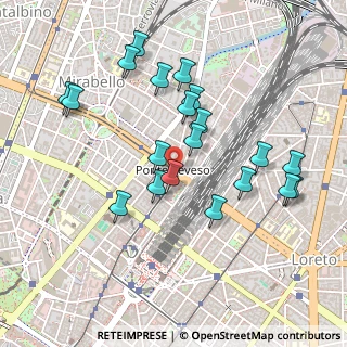 Mappa Via Privata Astico, 20125 Milano MI, Italia (0.4665)