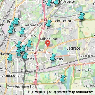 Mappa Via Golinelli, 20090 Segrate MI, Italia (3.0445)