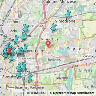 Mappa Via Golinelli, 20090 Segrate MI, Italia (3.2215)