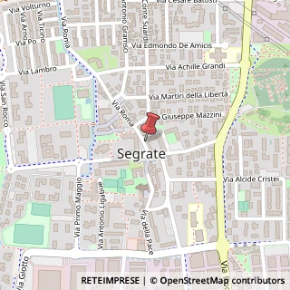 Mappa Via Roma, 19, 20090 Segrate, Milano (Lombardia)