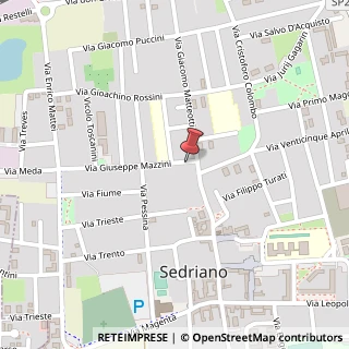 Mappa Via Mazzini,  5, 20018 Sedriano, Milano (Lombardia)